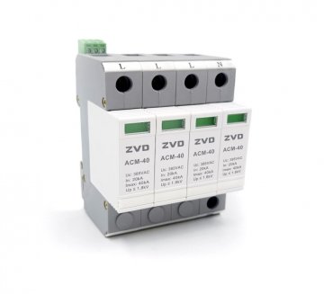 三相四線的浪涌保護器，可以接單相電的兩相嗎？