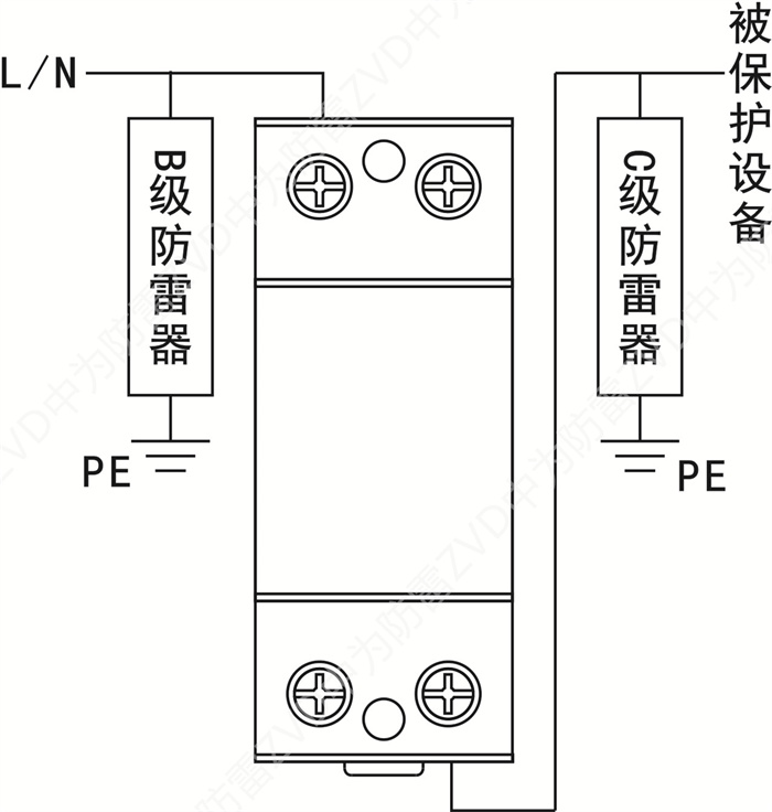 退耦器-防雷浪涌保護(hù)器二級(jí)聯(lián)動(dòng)用退耦電感 32A 63A 100A